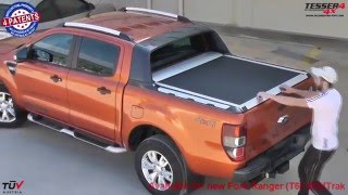 At www.accessories-4x4.com: Ford Ranger Wildtrak 2014 3.2 4x4 offroad mudding aluminum roller lid