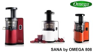 Шнековые соковыжималки SANA by OMEGA 808