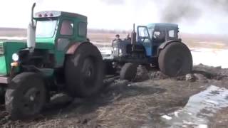 Приколы на тракторах. Смотри подборку  приколов на тракторах.