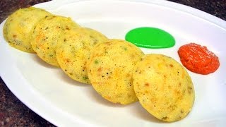 Masala Mixed Vegetable Idli - Healthy & Yummy