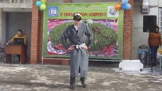 Таджикский танец - Искандан Халимов Ракси точики. Навруз - 2016  Пенза, Россия,  ПГУ