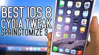 The Best iOS 8 Jailbreak Tweak! - Springtomize 3