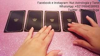 ¿Qué pasará con tu Crush? Tarot interactivo AMOR ( Elige tu carta) Nut astrología y tarot