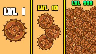 ЭВОЛЮЦИЯ ДЕНЕГ ЧТОБЫ ПЕЧАТАТЬ ДЕНЬГИ СВОЕЙ МАШИНОЙ В ИГРЕ STEAMPUNK IDLE SPINNER!
