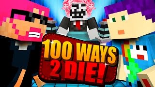 Minecraft: 100 WAYS TO DIE CHALLENGE - HE CHOSE HIMSELF?!