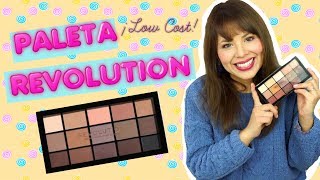 ¡¡PALETA LOW COST POR 4,99€!! + MAQUILLAJE/ MAKE UP REVOLUTION/ DaY_BB