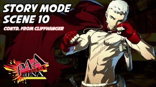 Persona 4 Arena - Akihiko Sanada - Story Mode (Scene 10) - Continued from Cliffhanger