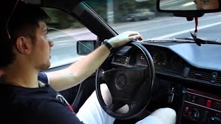 Mercedes W124 E500 AMG ВОЛК Нереальная мощь старта!