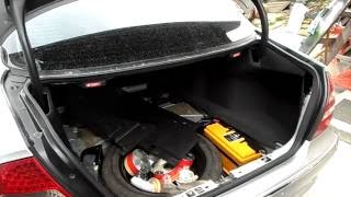 =CБОРКА МERCEDES W211. КАРТЫ БАГАЖНИКА ПОЛНАЯ УПАКОВКА=