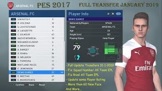 Pes 2017 - Transfer Update 31 january 2019 Patch NS2019 Update V8.1 + V8.2