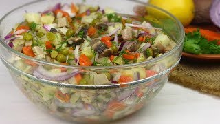 ПОСТНЫЙ Вкусный Салат/Полноценный Ужин