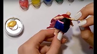 Как СДЕЛАТЬ Куклу ЛОЛ Игрушки Своими Руками лепим из пластилина.(СЮРПРИЗ) Поделки своими руками