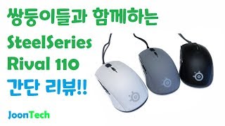 {JoonTech} 라이벌 110의 새로운 쌍둥이들을 소개합니다!! (Steelseries Rival 110 Short Review) 스틸시리즈 라이벌110 간단 리뷰!!
