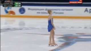 Елена Радионова. Женщины - произвольная программа. Чемпионат России по фигурному катанию 2015