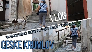 Ceske Krumlov, Czech Republic, Fairytale town on a mountain, RV TRAVEL VLOG