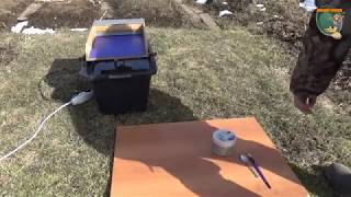 Доводочный стол для промывки золота -Water table for gold