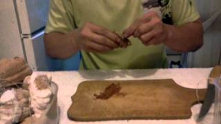 Засолка и вяление мяса. Результат.