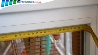 Замер окон для Рулонных штор закрытого типа и Тканевых ролет День-Ночь закрытого типа от JB Pro