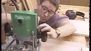 Работа ручным фрезером по дереву (Router Joinery)