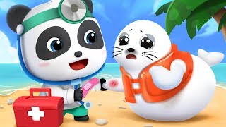 Doctor is Here to Help | Doctor Cartoon | Boo Boo Song | Nursery Rhymes | Kids Songs | BabyBus
