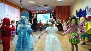 "НОВЫЙ ГОД - 2016"  - Утренник Детский сад № 449 "ОЛИМПИЕЦ" г. Челябинск (24.12.2015)