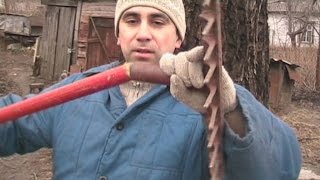 Подготовка огорода к узким грядкам. Инструменты для работы (укр.)