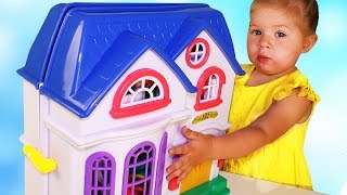 У Дианы новый КУКОЛЬНЫЙ ДОМИК My Happy Family Волшебный Мир Игрушки для Девочек