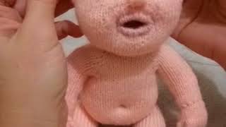Сборка и утяжка маленького пупса. Этап 2