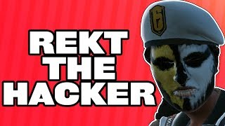 Beating A Wallhack / Aimbot Hacker - Rainbow Six Siege