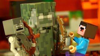 БОМЖИК ?‍♂️ ДРОВОСЕК - Лего НУБик Майнкрафт Мультфильмы для Детей - LEGO Minecraft Мультики