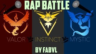 TEAM RAP BATTLE! - POKEMON GO