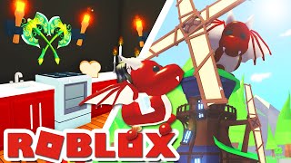 Let's DECORATE our DRAGON CASTLE ! ADOPT ME ROBLOX HOUSE UPDATE