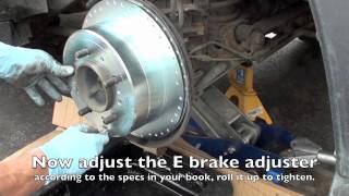 Land Cruiser Tutorials, Rear Brake Service LX470 and Land Cruiser 80/100/200 series.