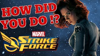 BLACK WIDOW BLITZ !   : Marvel Strike Force