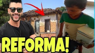 Gusttavo Lima irá reformar casa de garoto que foi humilhado por vender picolé