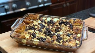 CAPIROTADA MEXICANA CON ALMIBAR DE PILONCILLO | Mexican Bread Pudding RECIPE