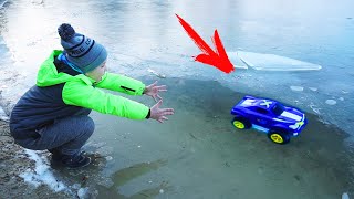 Приключения МАШИНКИ или КУДА она УПЛЫЛА??? Видео про машинки для детей