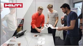 INTRODUCING Hilti anchor training for installers