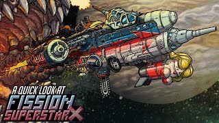 A decent roguelite with AMAZING aesthetic || A Quick Look at Fission Superstar X