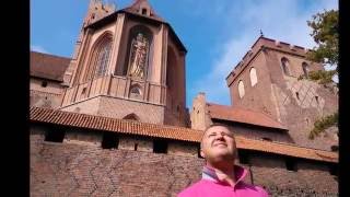 Замок рыцарей Тевтонского Ордена Мариенбург-Мальборк, Польша, сентябрь2016.