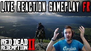 [FR-60FPS] LIVE REACTION - GAMEPLAY TRAILER RED DEAD REDEMPTION 2