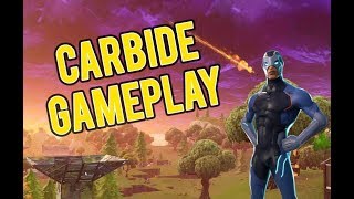 Fortnite Battle Royale NEW Carbide Skin Gameplay!