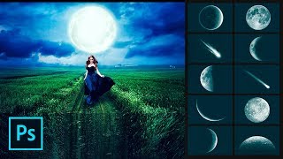 Скачать текстуры луны. Moon overlay