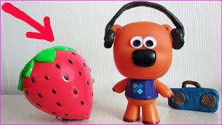 Кеша и Тучка на ДИСКОТЕКЕ! Гигантская Клубника-ЮЛА Ми-ми-мишек