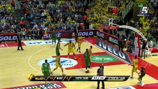 Israeli National Cup, Semi Final: Maccabi Electra Tel Aviv - Maccabi Haifa 90:87