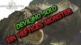 Monster Hunter World - Solo Deviljho Kill, Besondere Aufgabe (Deutsch/German) - MHW
