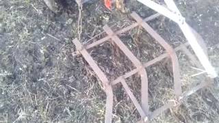 Борона к мотоблоку своими руками