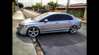 Honda Civic 2010 com Rodas Aro 20 Tsw Vortex
