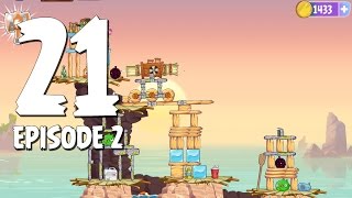 Angry Birds Stella Level 21 Episode 2 Beach Day Walkthrough