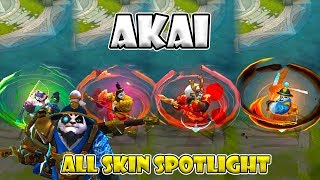 Mobile Legends Akai All Skin Spotlight